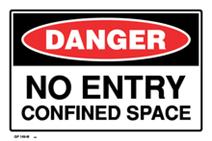 Danger - Confined Space